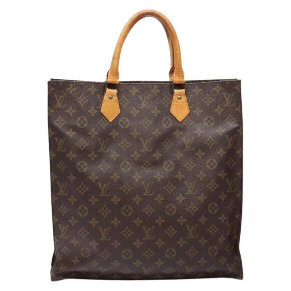 LOUIS VUITTON Monogram Sac Plat Hand Bag M51140 - Picture 3 of 12